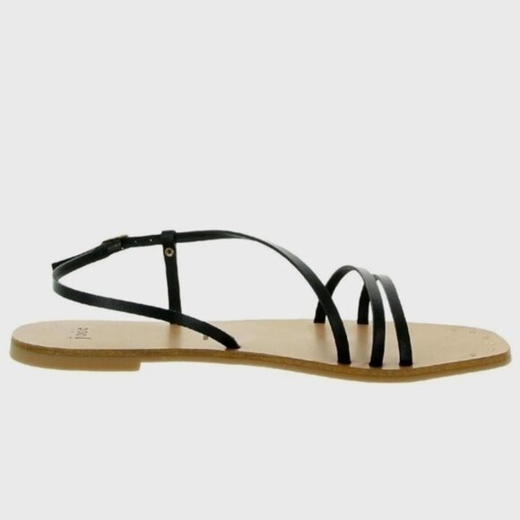 Joie Black Adjustable Ankle Strap Studded Strappy Baja Square Toe Sandals 9.5 - Picture 9 of 9